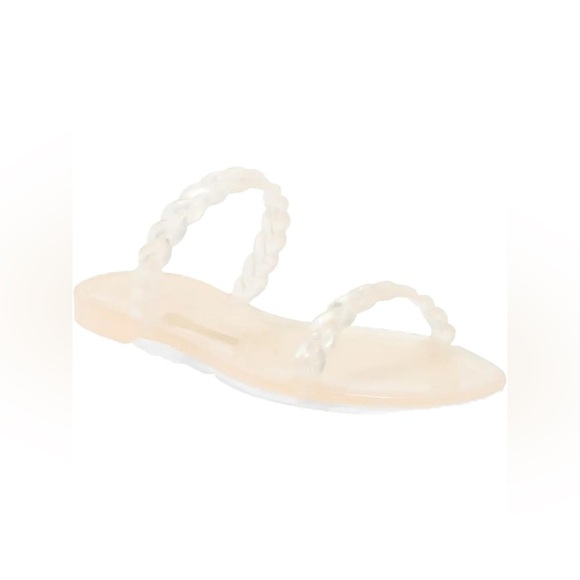 STUART WEITZMAN Braida Womens Open Toe Slip On Jelly Sandals SZ. 8 - Picture 1 of 11